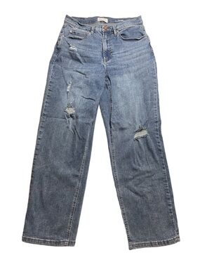 Nicole Miller Nomad High Rise Relaxed Straight jeans. Size 6.